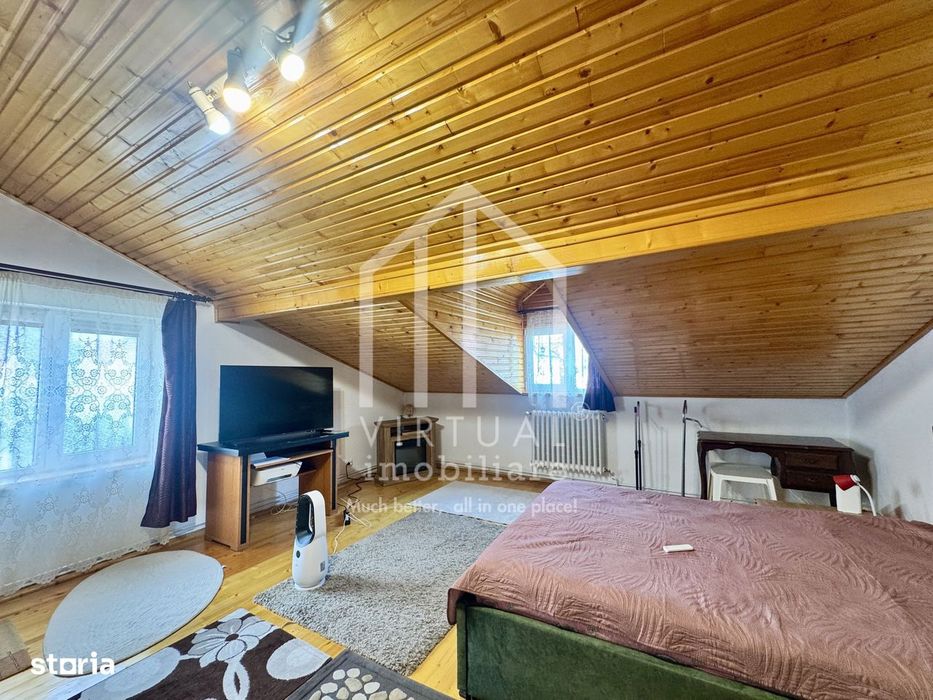Apartament la casa, 3 camere, 77mp utili + pod (35mp) - Central