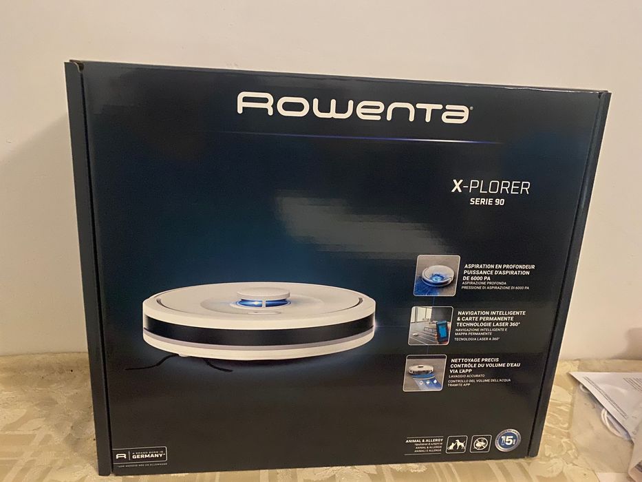 Прахосмукачка робот Rowenta чисто ново, неразопакован продукт