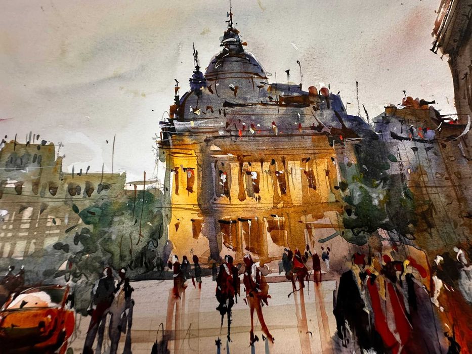 Tablou ''Urban'' de Contantin Dragan Targoviste