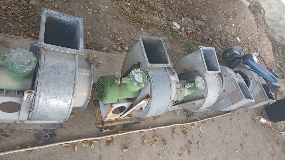 вытяжные  вентиляторы улитка