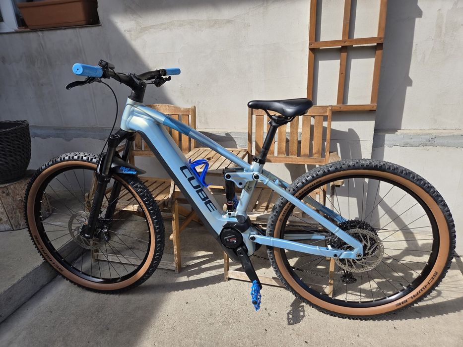 Bicicleta 29 electrica full suspension Cube Stereo Hybrid 120 pro M