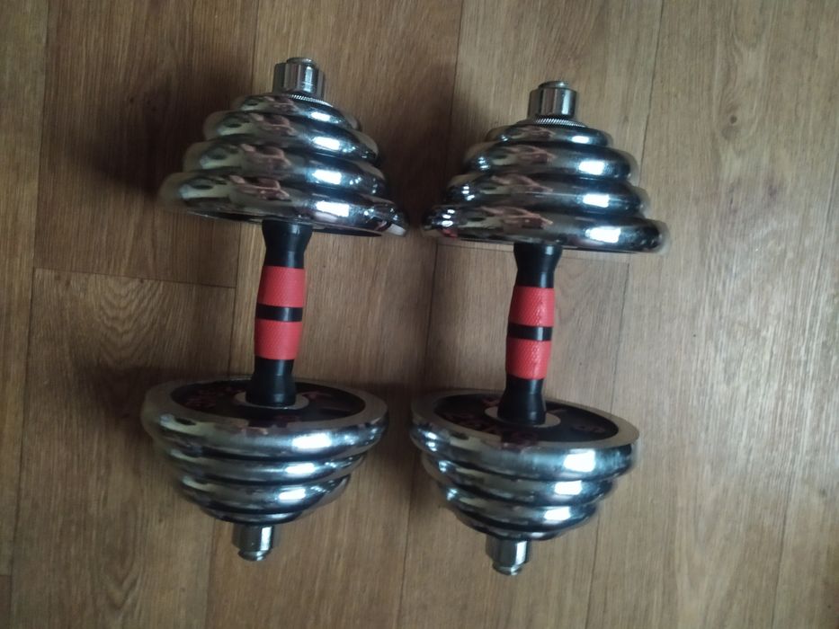 Гантели 29 кг ( 14,5 + 14,5 )