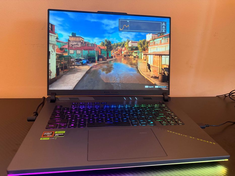 Laptop Gaming Asus ROG G16 • RTX 5070Ti • Ryzen 9 9955HX • (Garantie 2028)