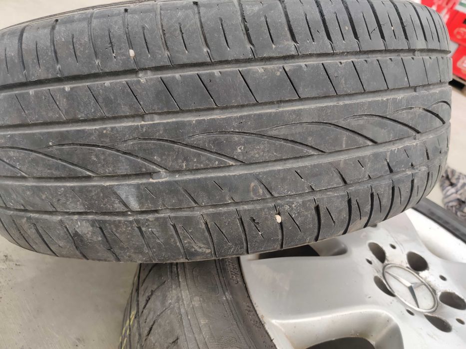 Оригинални алуминиеви лети джанти за Мерцедес 5x112 17