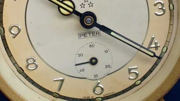 Часовник  с будилник „ PETER “-  W= Germany