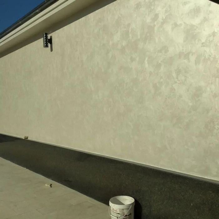 Гарантия! Фасад Ремонт Травертин Отточенто дождик покраска шотланка