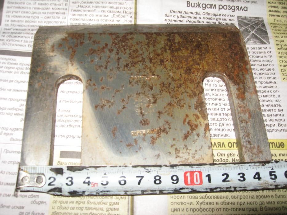 6 броя ножове за дърводелска машина