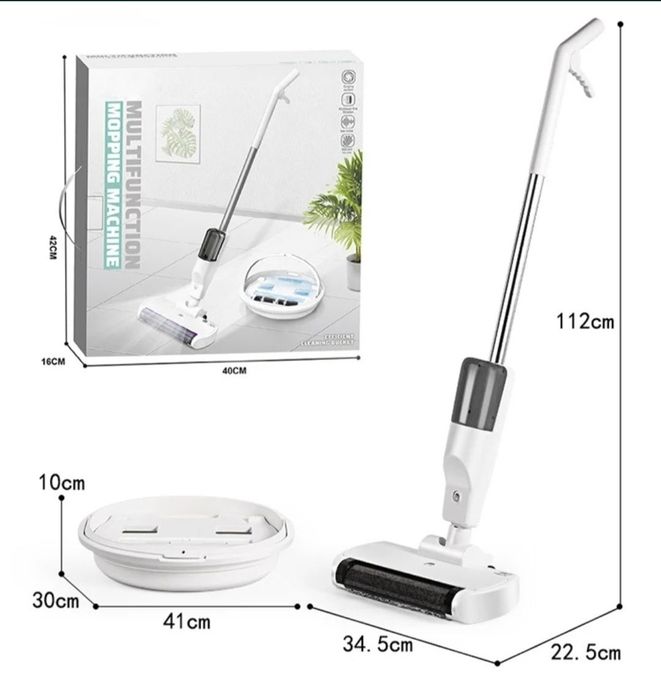 Швабра 2 в 1, беспроводной