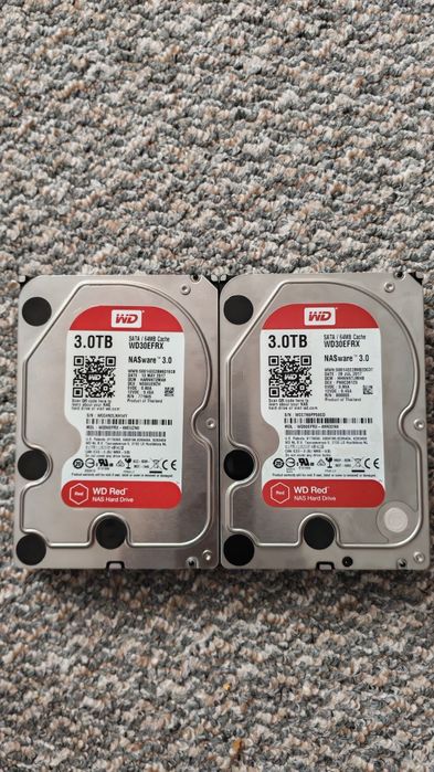 Hdd Western digital red 3 t
