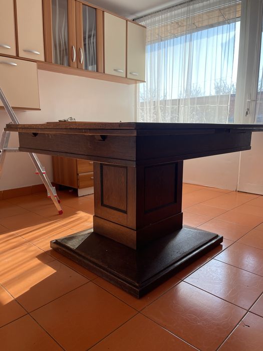 Masa patrata lemn masiv