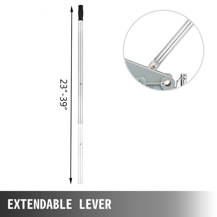 Troliu Manual 1.6T, Cablu 25m, Utilizare Interioară/Exterioară