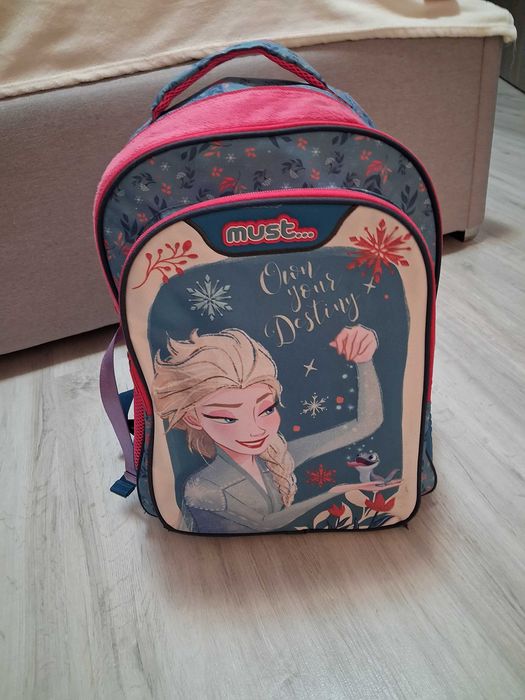 Ghiozdan scoala Frozen Elsa