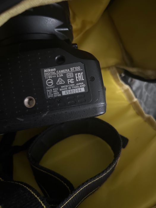 Фотоаппарат Nikon D7100 и объектив