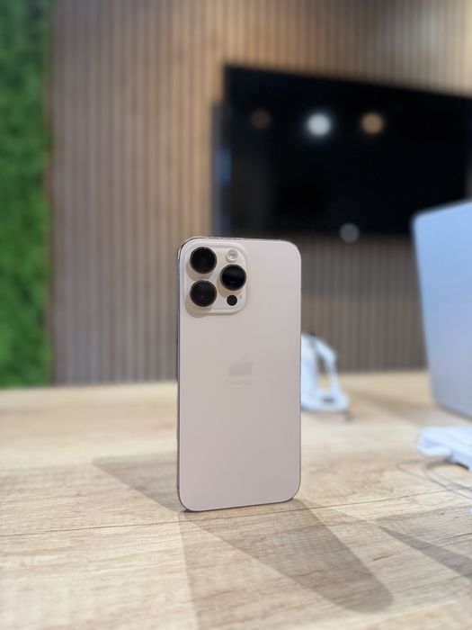 **ATS GSM**iPhone 16 Pro Max 256Gb Desert/Baterie91%/Fact+Gar 12 luni