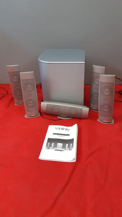 Sistem 5.1 Infinity Oreus Sateliți Aluminiu