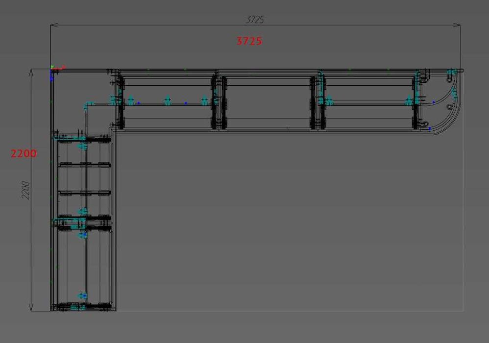 Скидка до -20% - Кухонная Гарнитура "ELEGANT"