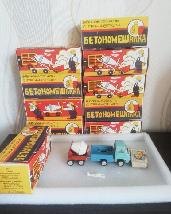 Бетономешалки, новые СССР.