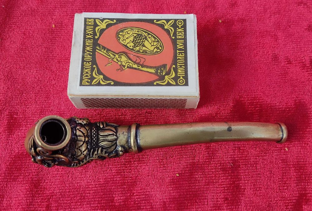 Трубка-мундштук из латуни