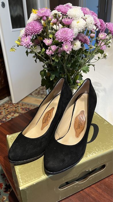 Pantofi Guban piele intoarsa 38