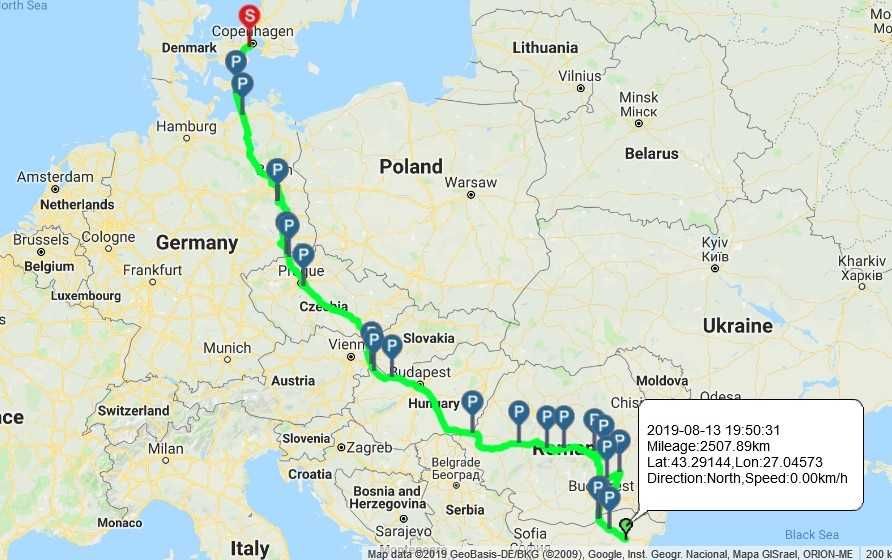GPS за ремаркета и фургони - тракер/tracker с БЕЗПЛАТНО проследяване