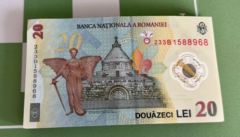 Vând bancnote de 20 lei – stare impecabilă, necirculate