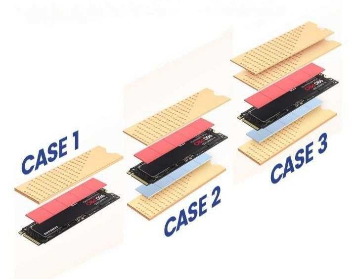 Радиатор для ноутбука, NVME, M2, SATA, жесткий диск, комплект