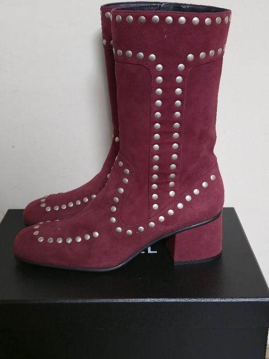 Coach Bootie With Rivets нови оригинални дамски боти