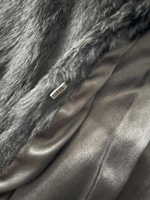 Дамско палто от заек естествен косъм