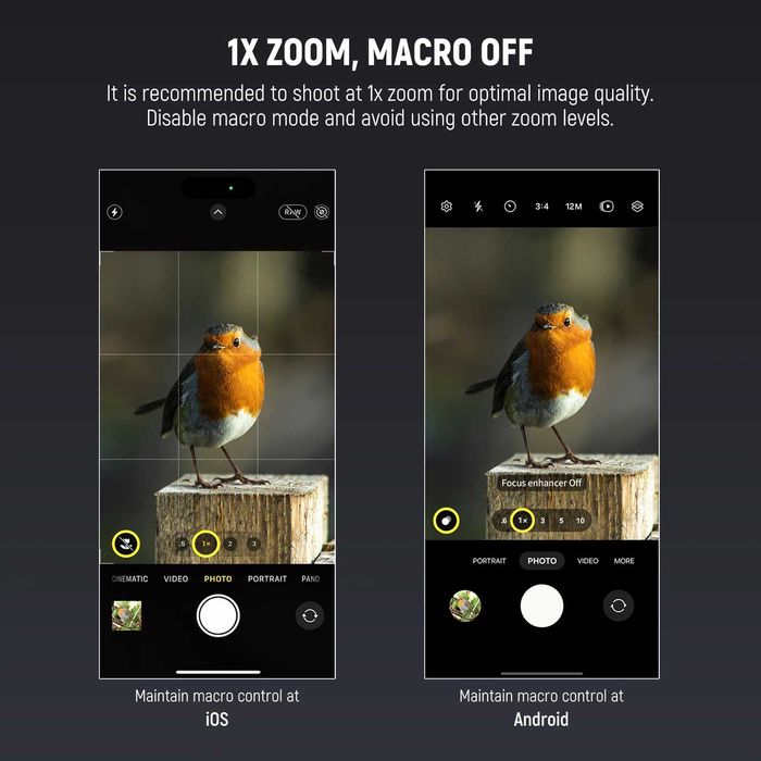 Телеобъектив NEEWER LS-41 PRO 60 мм с клипсой 17 мм