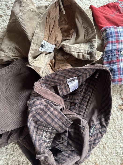 Lot napapijri pantaloni, camasa bluza