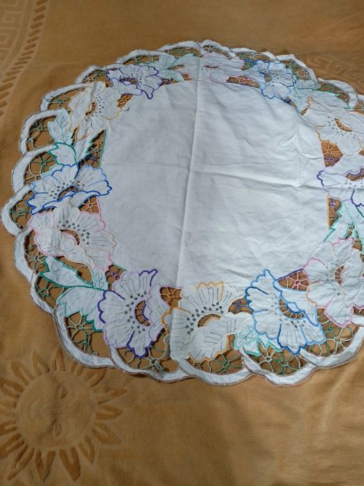 Скатерть антикварная