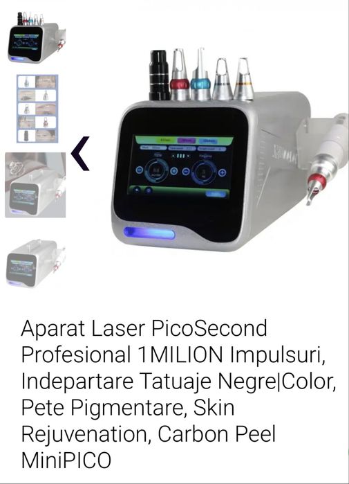 Aparat scos tattuaje , pelling carbon