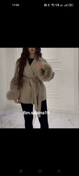 Palton din lana 100%