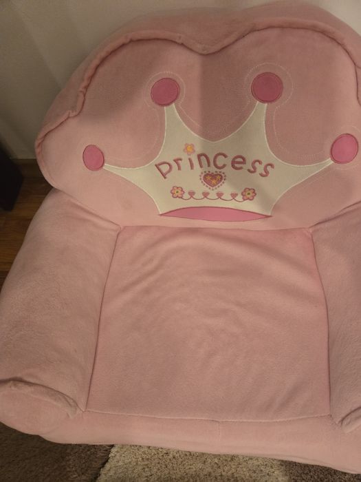 2 fotolii copii bleu si roz