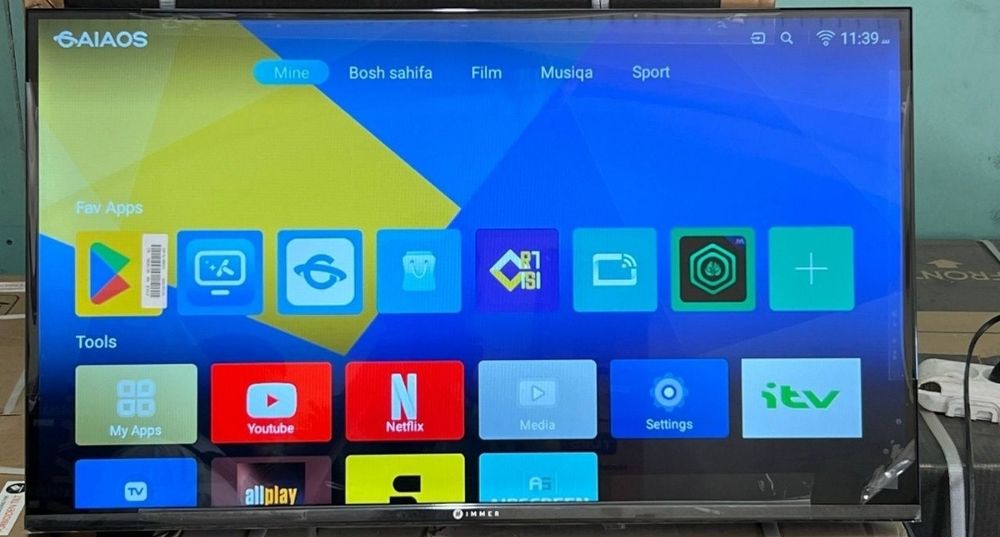 Телевизор Immer 50/55/65" Smart TV 4K доставка бесплатно