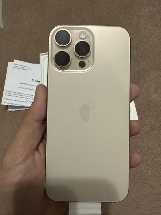 Iphone 16 Pro Max,Desert Titanium, 1tb