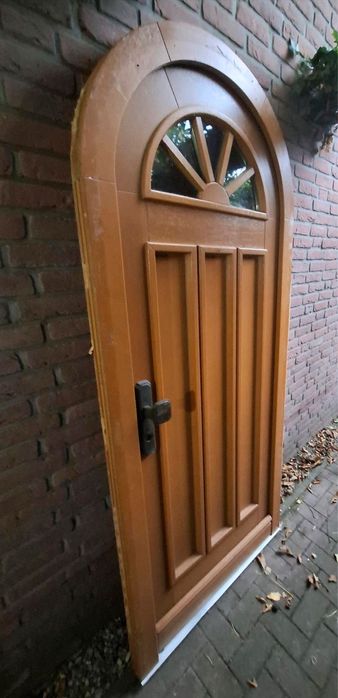 USA INTRARE CASA LEMN boltita geam termopan H 208 x L 89 Germania