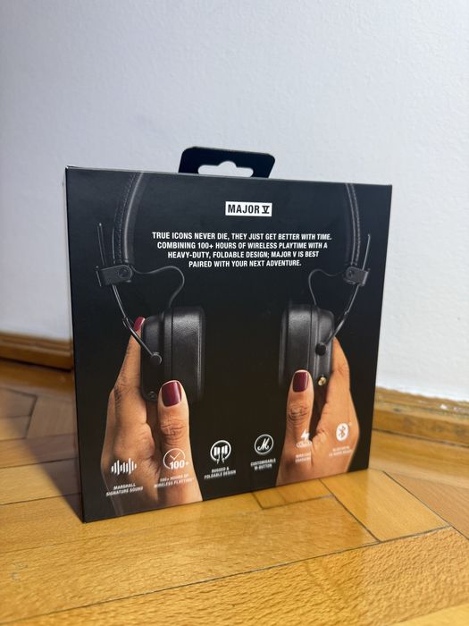 Casti Marshall OverEar Model Major V - Sigilate