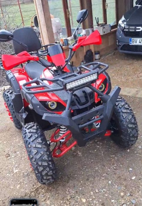 Vand atv culoare rosu