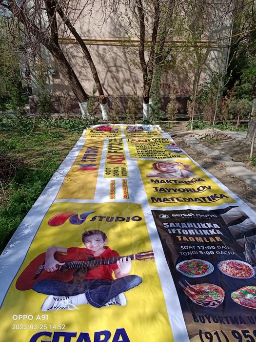 Banner pechat Tashkent
