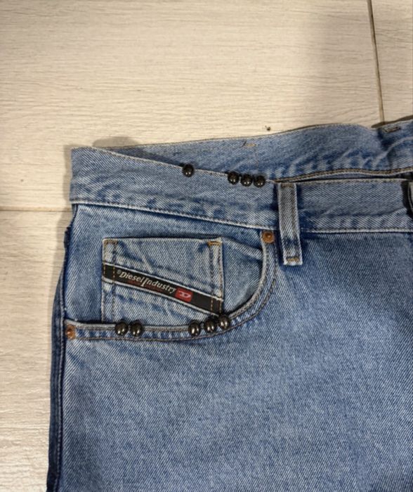 Diesel Blue Mharky 0077Z Jeans Men