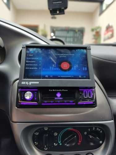 Reducere - Navigatie Android 1DIN Universala Ecran Retractabil