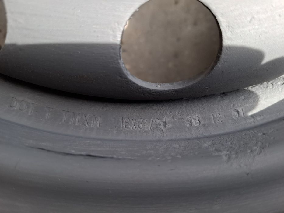 Продавам 4 броя железни джанти 5x100 16 цола 6,5 J *ц.о 56,1 мм