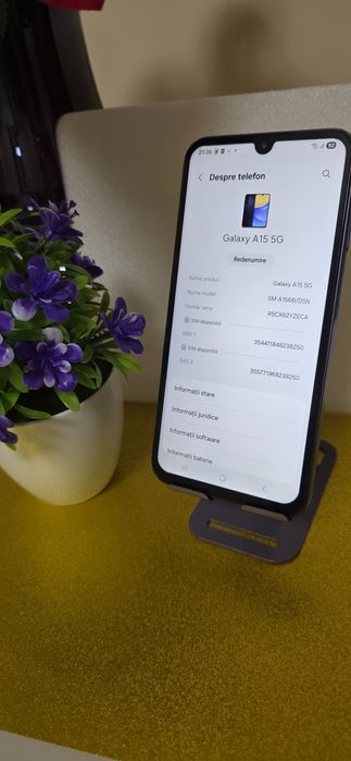 ‼️Samsung A 15 128Gb 6ram 5G,Ca Nou‼️