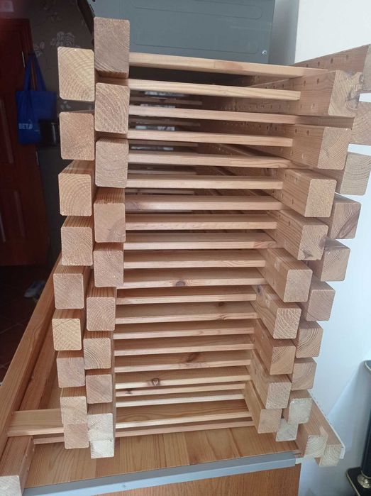 Рафт Стелаж IKEA IVAR Дърво Масив 50% Отстъпка