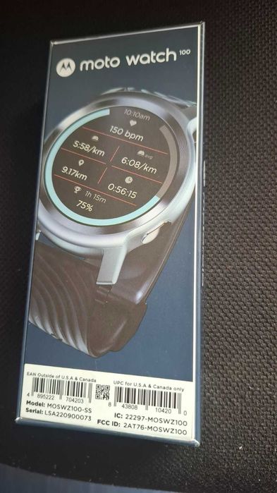 Часовник Motorola Moto Watch 100
