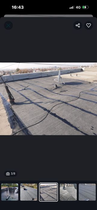 Услуги по ремонту кровли крыши