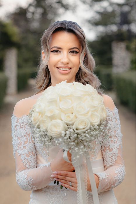 Rochie mireasa dantela