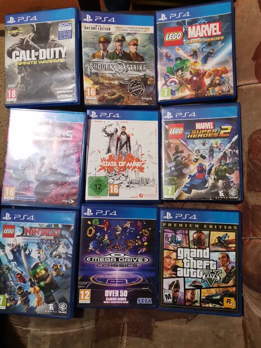 Продават се дискове с PS 4 игри