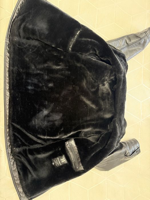 Мужская дубленка зимняя